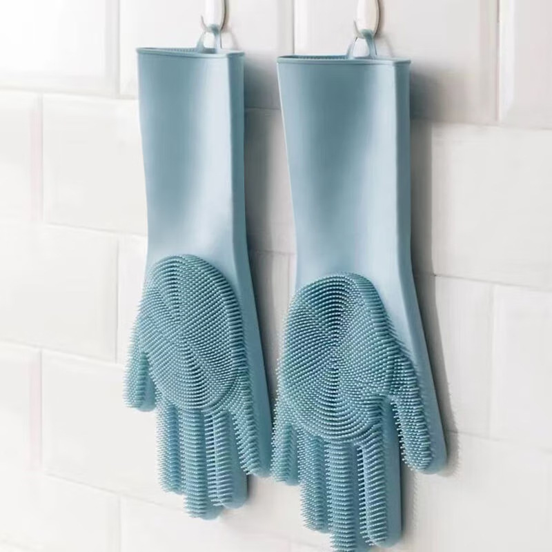 Dish Glove Rubber - Silikon-Spülhandschuhe, Magische Handschuhe, Langlebig, Verschleißfest, Wasserdichte