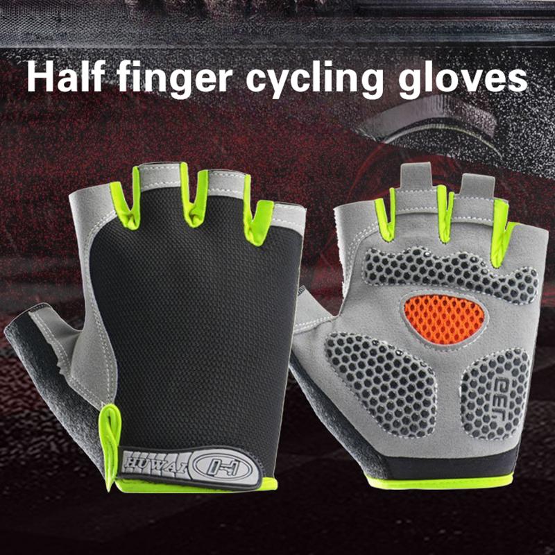 Fingerless Glove Knit - Großhandel Halbfinger-Fahrradhandschuhe für Herren und Damen,