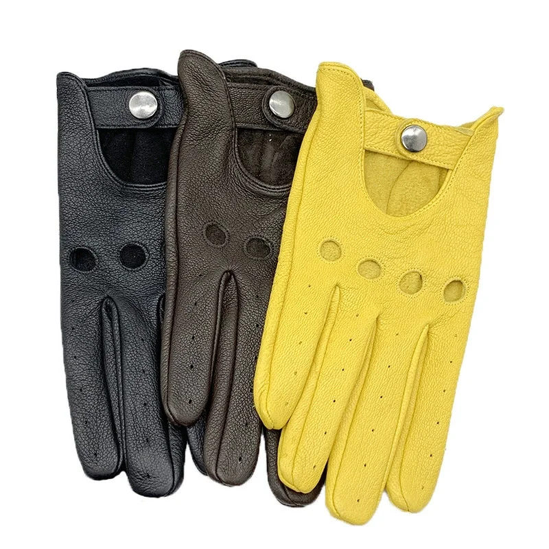 Bequeme Echtleder-Motorradhand – Leather Driving Glove Bewertung und Preis