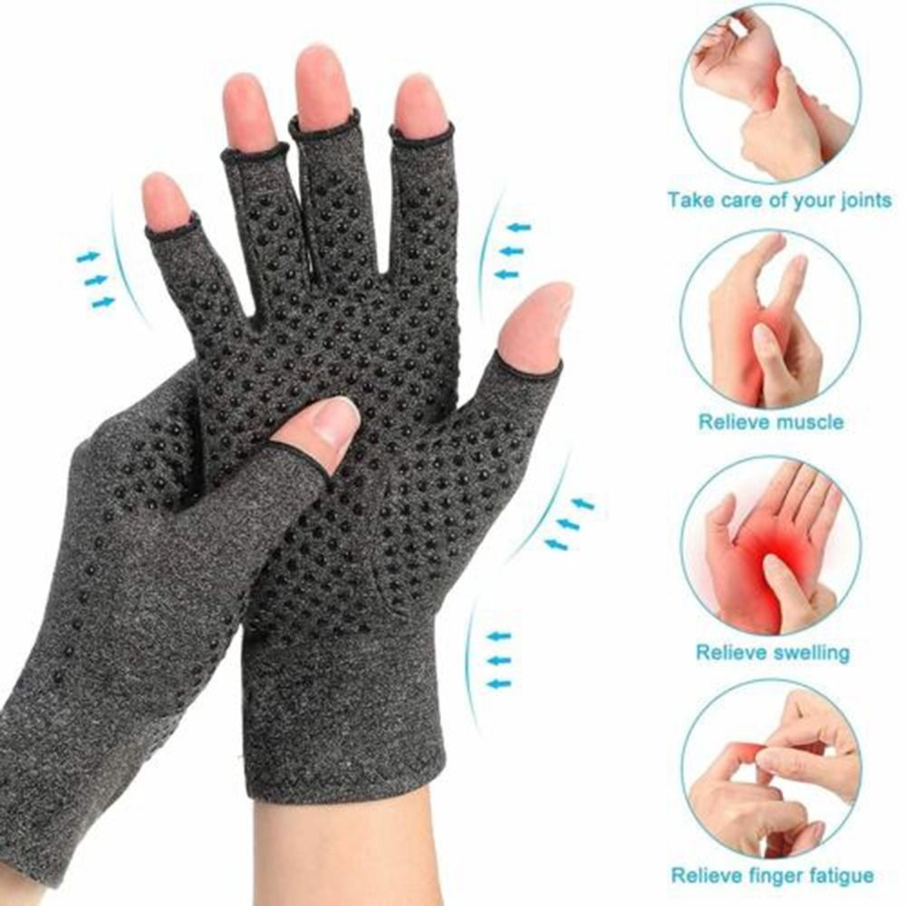 Fingerlose Kompressionshandsch – Fingerless Glove Knit Bewertung und Preis