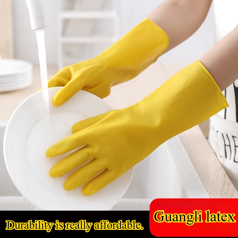 3 Paar Haushaltshandschuhe, Ha – Dish Glove Rubber Bewertung und Preis