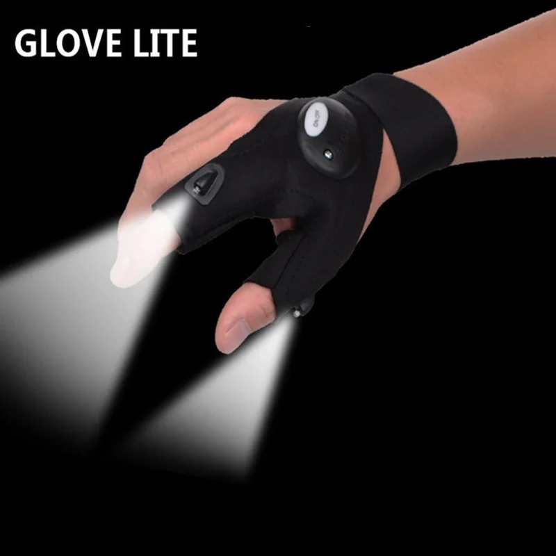 Fingerlose Handschuhe mit LED- – Fingerless Glove Knit Bewertung und Preis