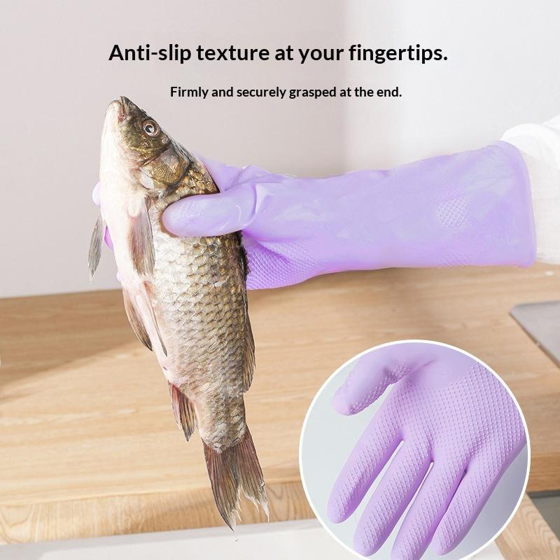 1 Paar Latex-Haushaltsreinigun – Dish Glove Rubber Bewertung und Preis