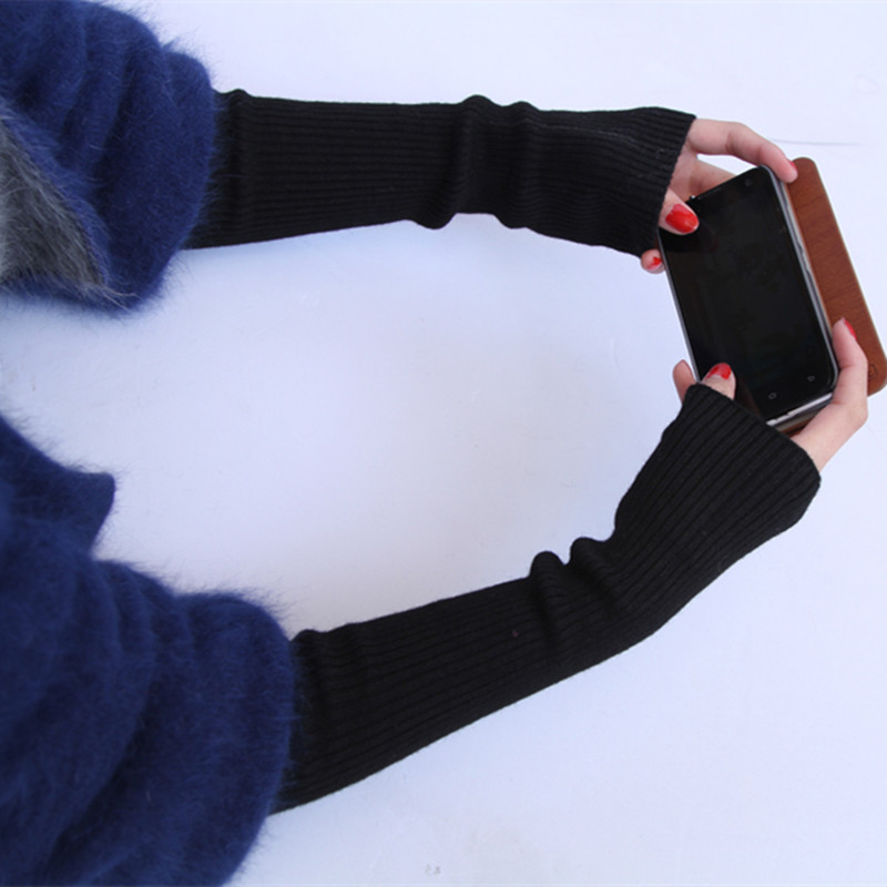 Großhandel Herbst Winter 50cm  – Fingerless Glove Knit Bewertung und Preis