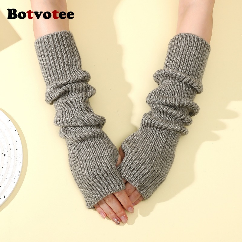 Botvotee Y2k Accessoires Gestr – Fingerless Glove Knit Bewertung und Preis