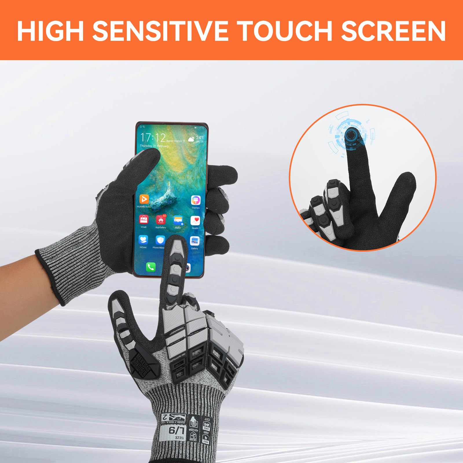 Stoßfeste Handschuhe mit Schni – Work Glove Impact Bewertung und Preis