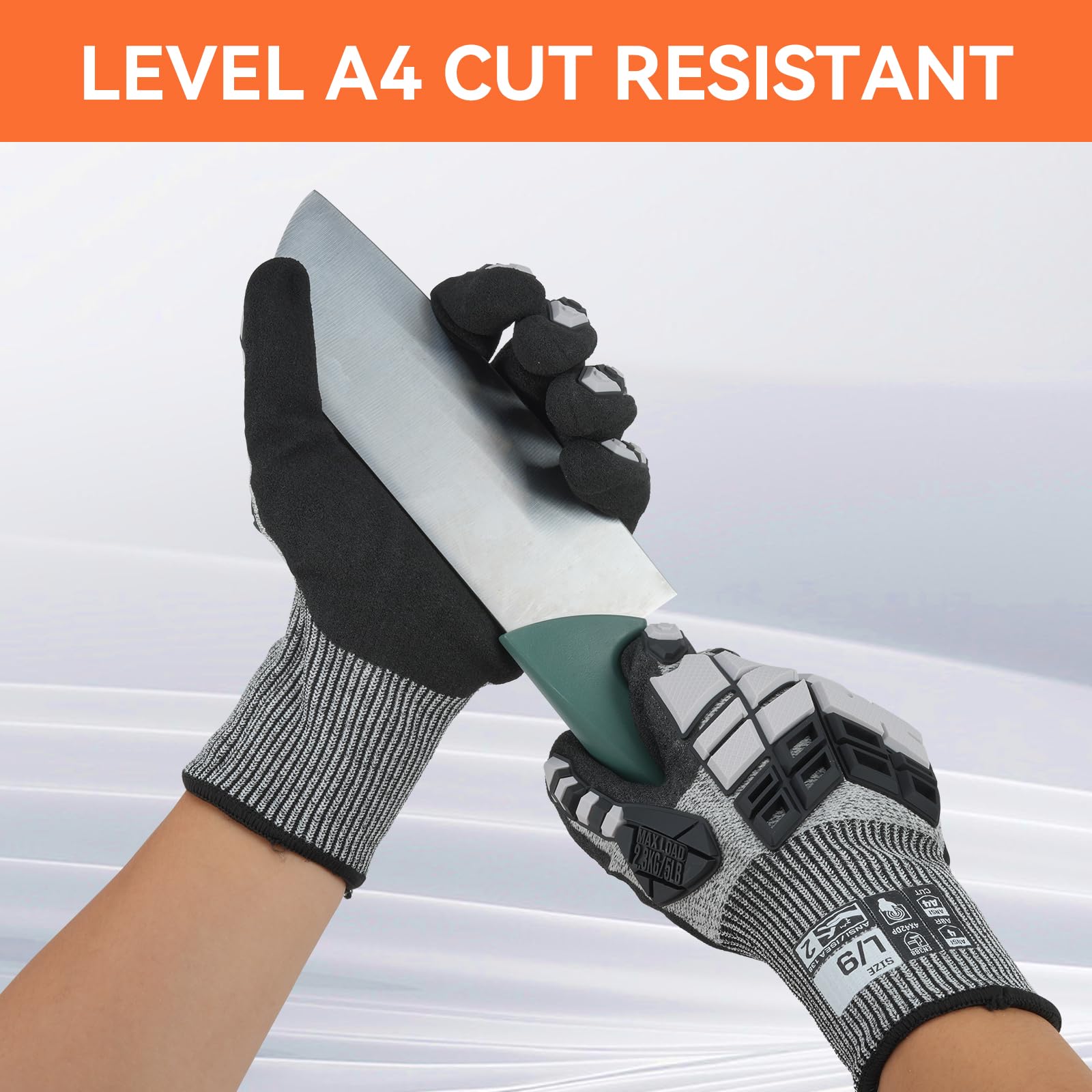 Stoßfeste Handschuhe mit Schni – Work Glove Impact Bewertung und Preis